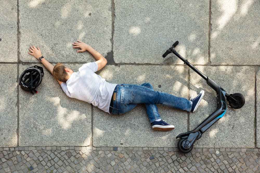 E-scooter Crash Inhuries
