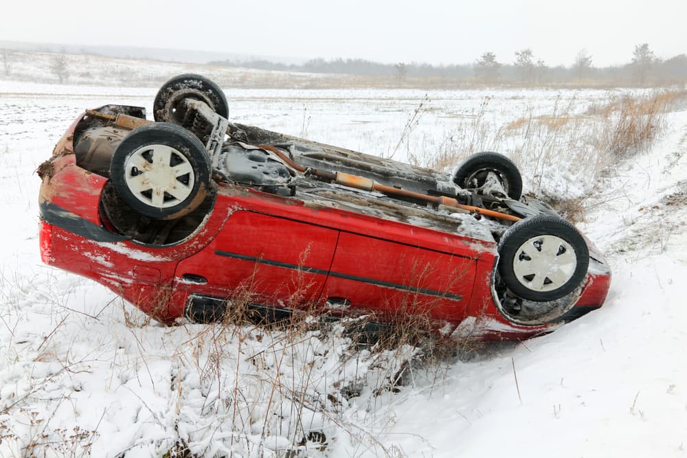 Accident Caused by Dangerous Road Conditions