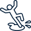 Slip And Fall Icon